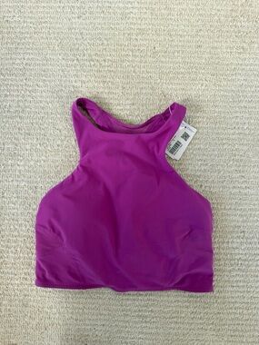 lululemon athletica Purple High Neck Tank Top